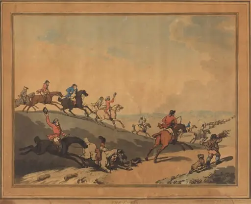 The Chase, by Thomas Rowlandson