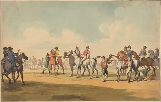 The Course, by Thomas Rowlandson