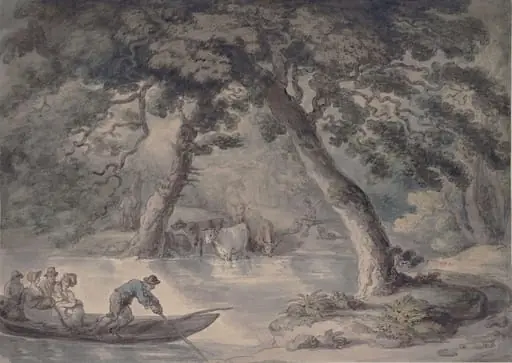 The Ferry, by Thomas Rowlandson