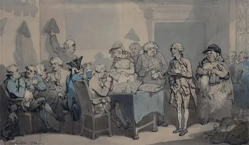 The Parish Vestry, by Thomas Rowlandson