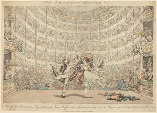 The Prospect before us, No. 2, by Thomas Rowlandson
