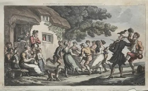 The Rev. Dr. Syntax Rural Sport, by Thomas Rowlandson