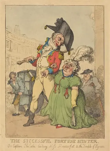 The Successful Fortune Hunter, by Thomas Rowlandson