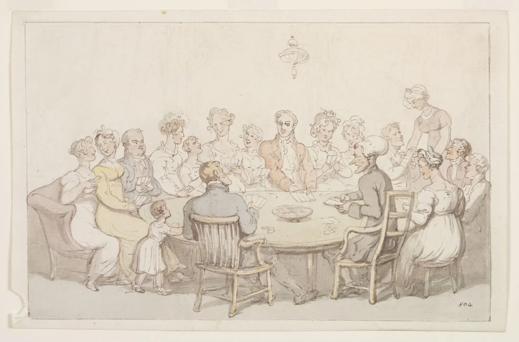 The Tour of Dr. Syntax in Search of the Picturesque, by Thomas Rowlandson, watercolor, 1820