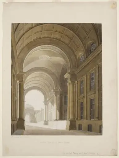View across the Bridge of Magnificence, by Thomas Sandby