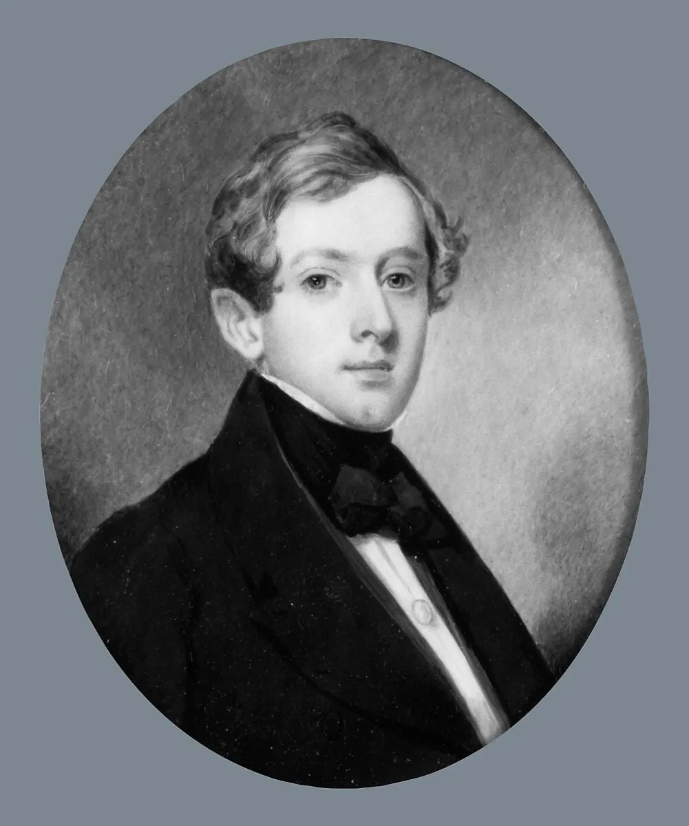 Portrait of a Gentleman, by Thomas Seir Cummings, watercolor, 1840
