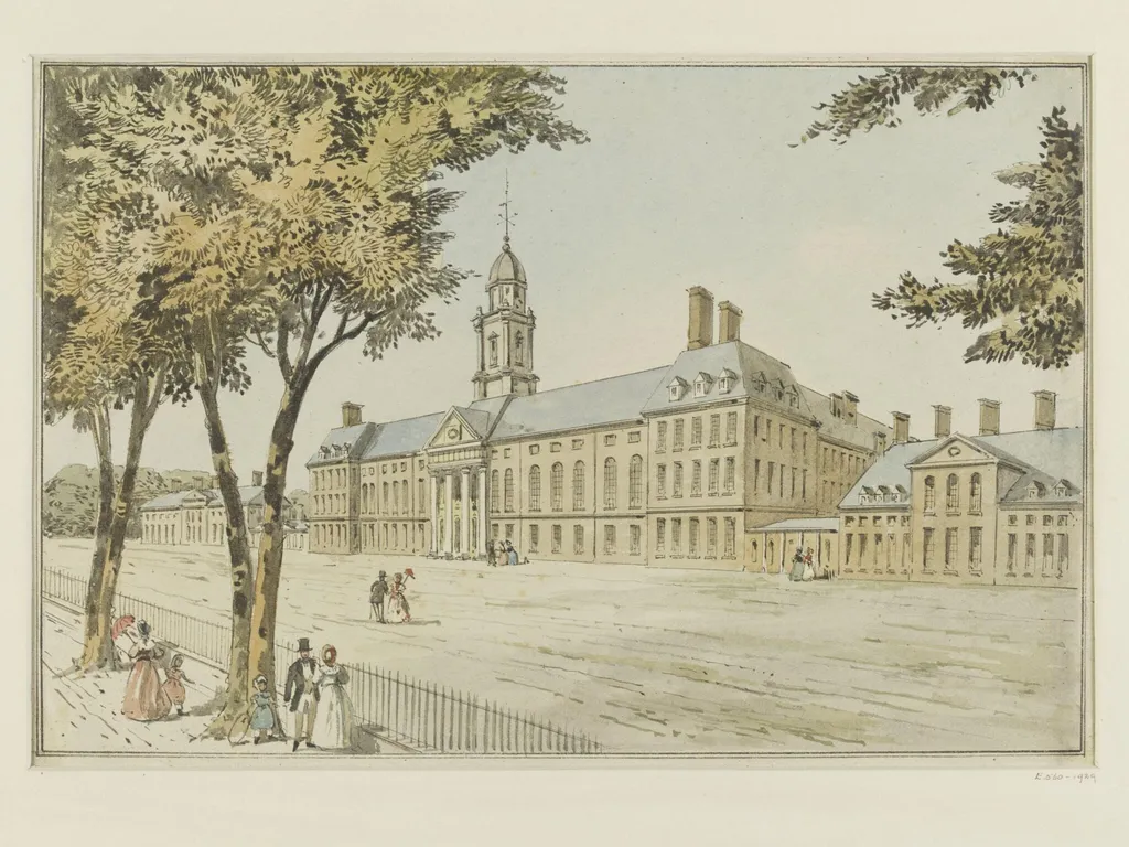 Chelsea Hospital, by Thomas Shepherd, 1850