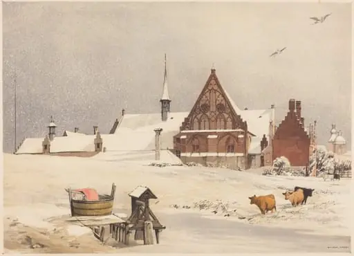 Byloke, Ghent, by Thomas Shotter Boys