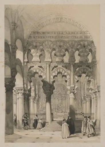 Picturesque Sketches in Spain: The Mosque, Cordova, by Thomas Shotter Boys