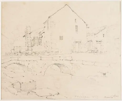 A water-mill, by Thomas Sidney Cooper