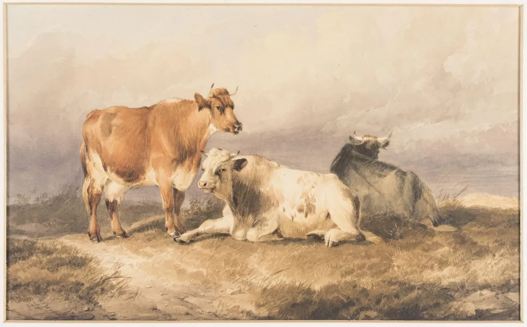 Cattle, by Thomas Sidney Cooper, 1840
