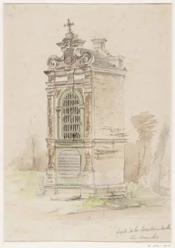 Chapelle de la Cambre à Ixelles, près Bruxelles, by Thomas Sidney Cooper