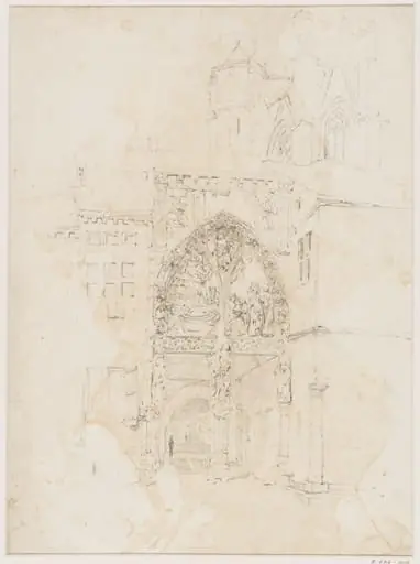 Church of St. Maternus at Huy, by Thomas Sidney Cooper