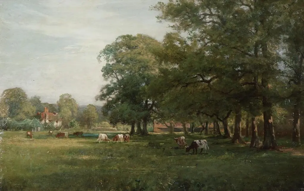 Landscape with cattle, by Thomas Sidney Cooper