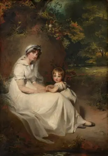 Lady Mary Templetown and Her Eldest Son, by Thomas, Sir Lawrence