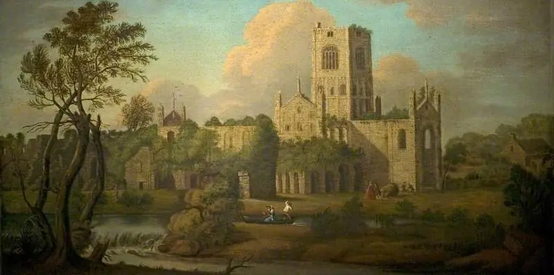 Kirkstall Abbey, Yorkshire, by Thomas Smith