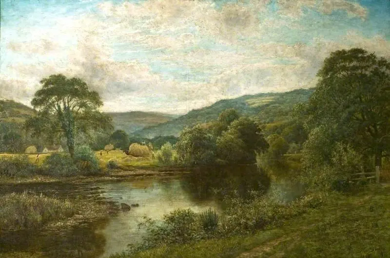 A Summer Day on the Conway, by Thomas Spinks