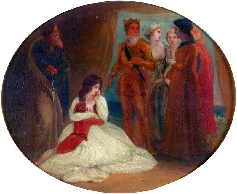 Constance and Arthur (from William Shakespeare's 'King John', Act III, Scene 1), by Thomas Stothard