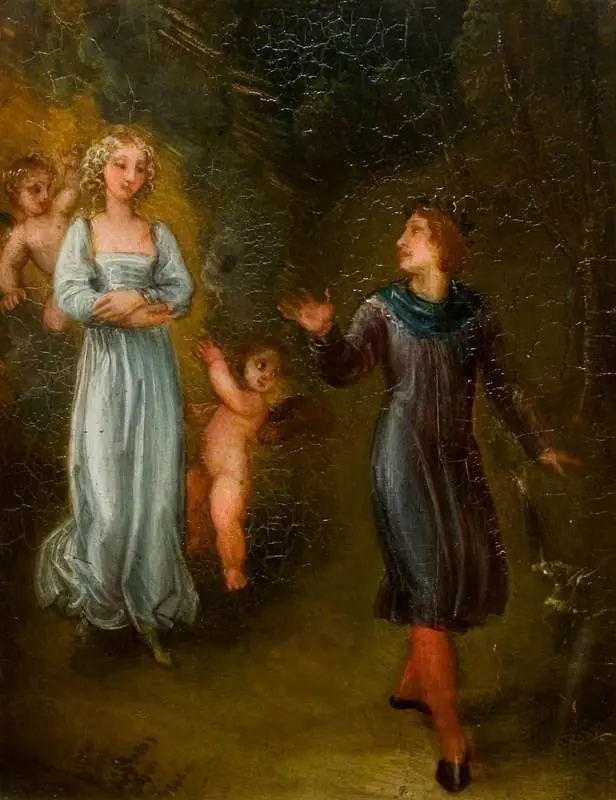 Petrarch and Laura, by Thomas Stothard