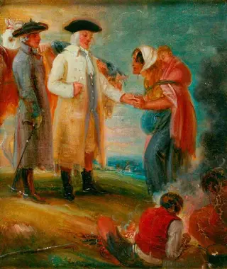 Sir Roger de Coverley and the Gypsies, by Thomas Stothard