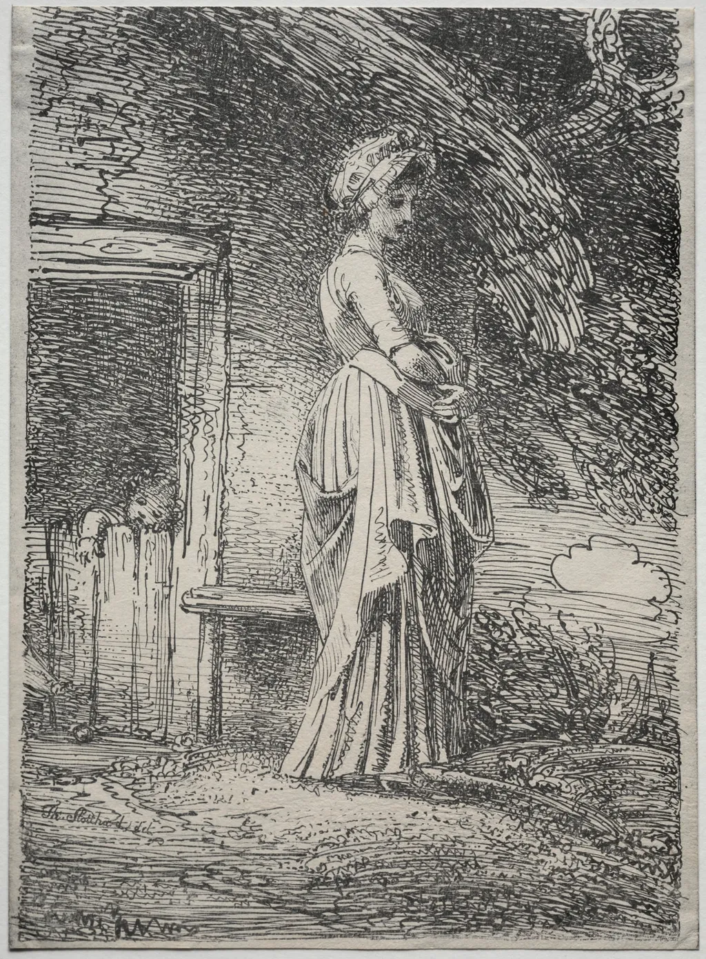 Specimens of Polyautography: The Lost Apple, by Thomas Stothard, 1803
