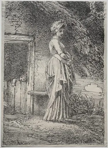 Specimens of Polyautography:  The Lost Apple, by Thomas Stothard