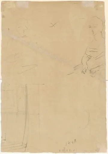 Figure Studies [verso], by Thomas Sully
