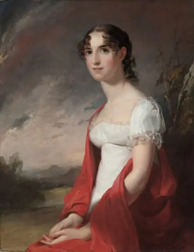 Portrait of Mary Sicard David, by Thomas Sully