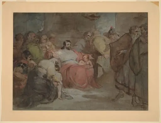 Suffer the Little Children, by Thomas Sully