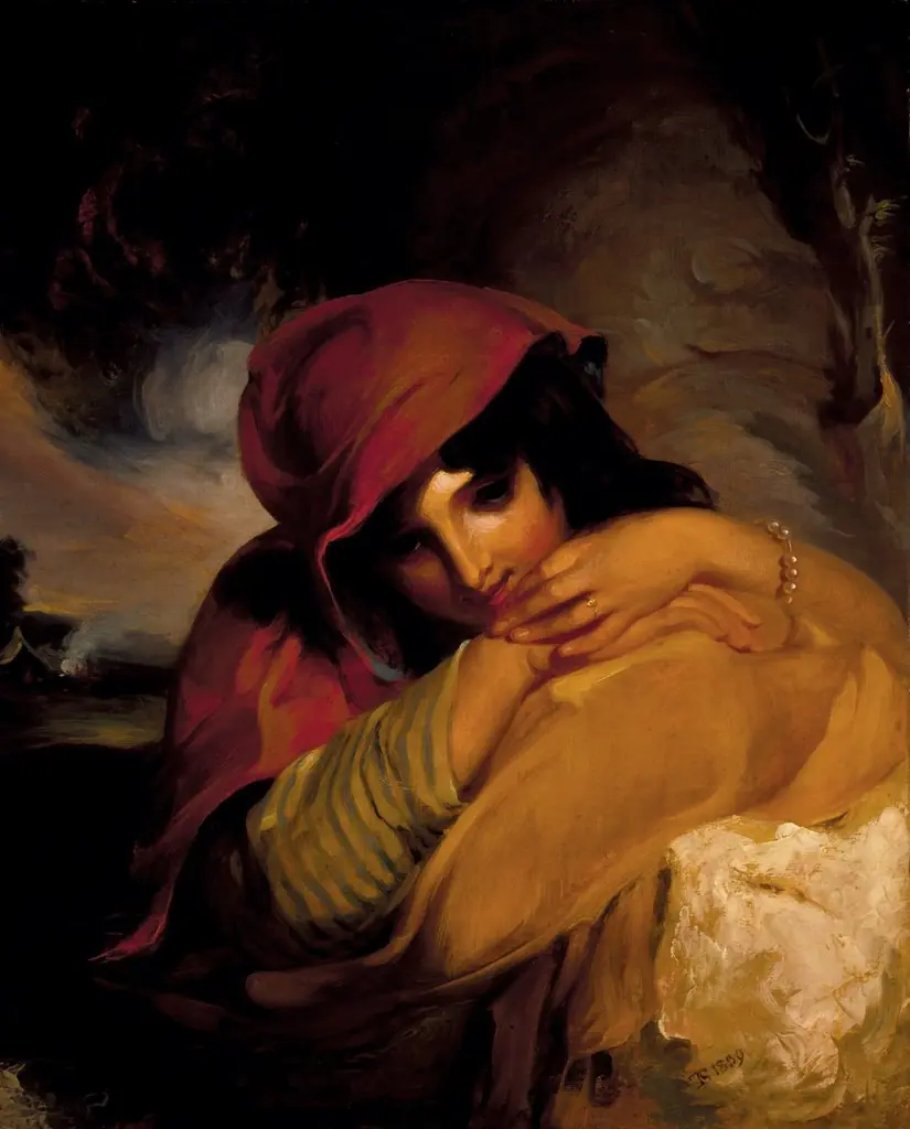 The Gypsy Girl, by Thomas Sully