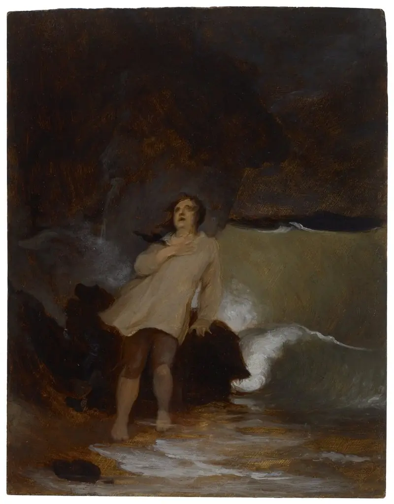 The Shipwreck of Robinson Crusoe, by Thomas Sully