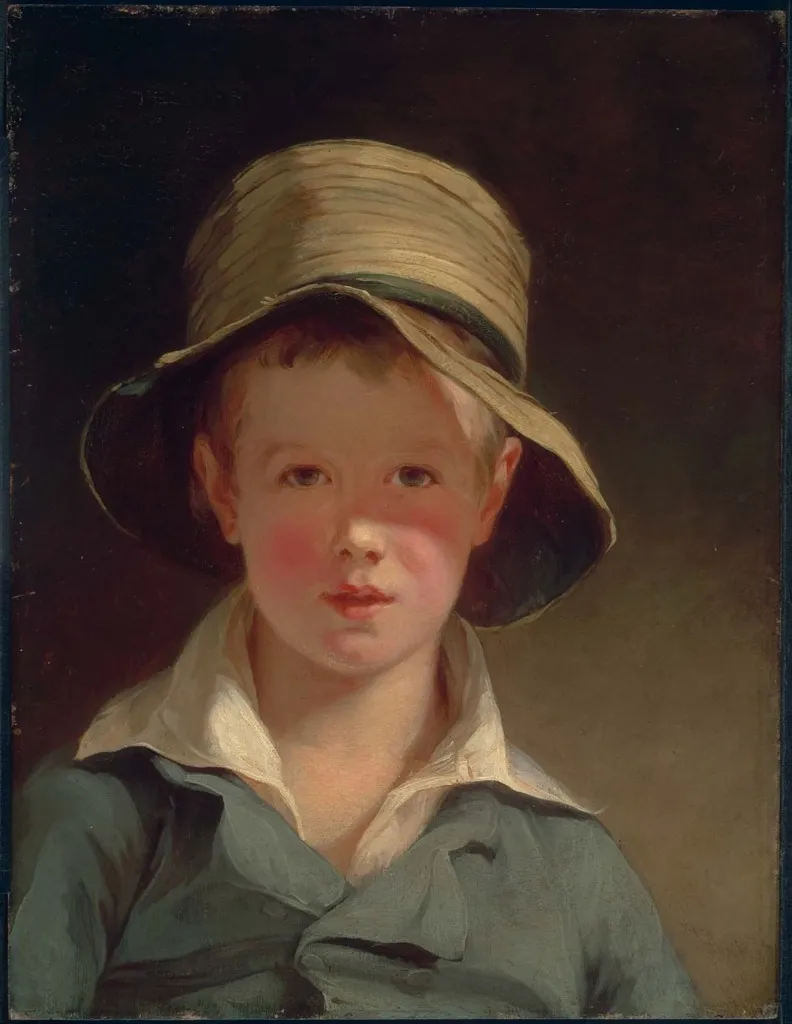 The Torn Hat, by Thomas Sully, oil, 1820
