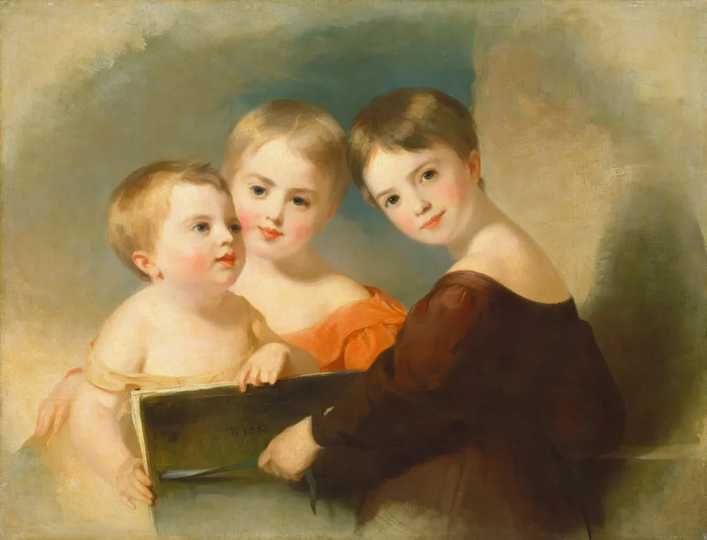 The Vanderkemp Children, by Thomas Sully, oil, 1832