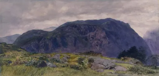 Mountain ridge, near Gowborrow Park, Yorkshire, by Thomas Sutcliffe