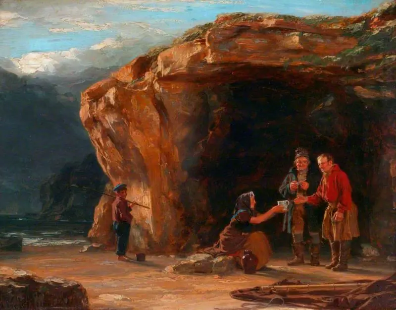 Scotch Fishermen, by Thomas Sword Good
