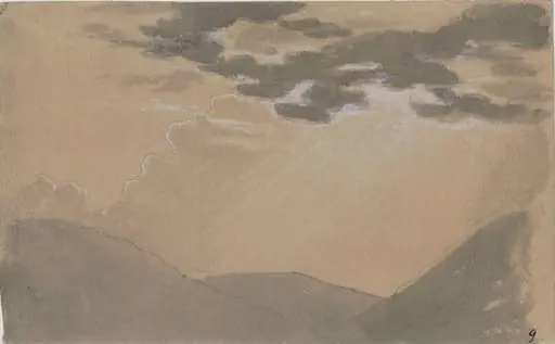 Study of a landscape, by Thomas Tudor