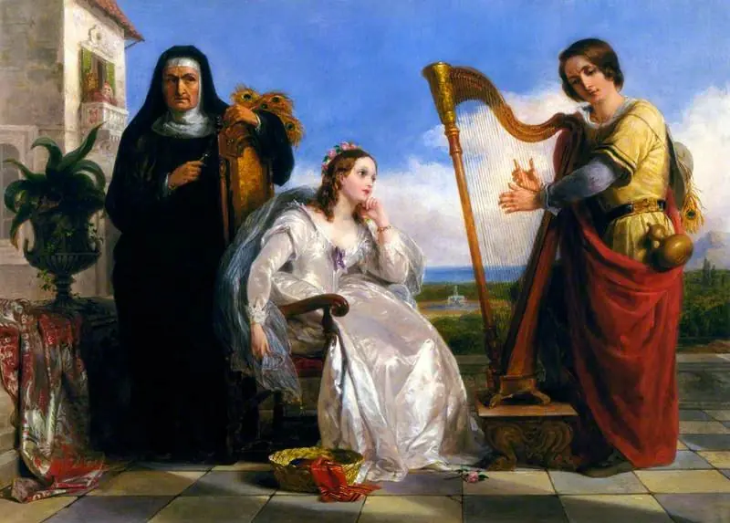 Suspicion, by Thomas Uwins