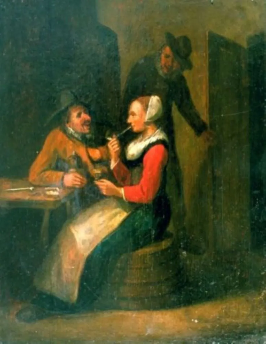 Scenă de interior, by Thomas van Asshoven, unspecified, 1650