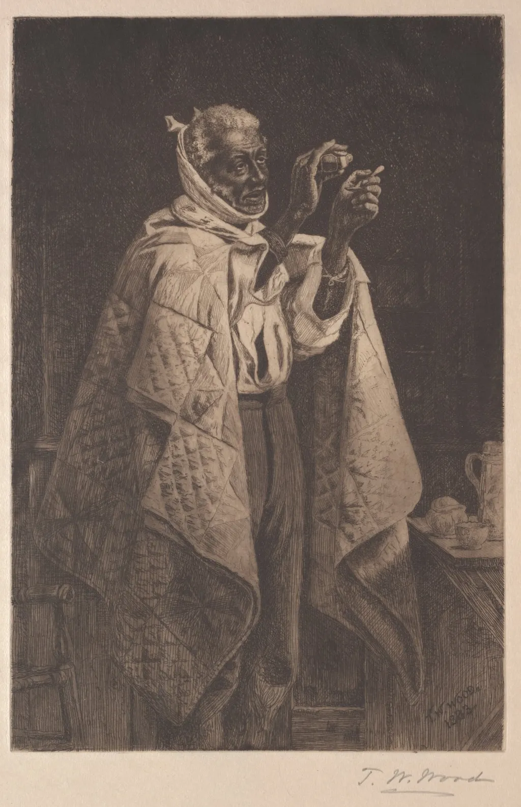 His Own Doctor, by Thomas Waterman Wood, 1883