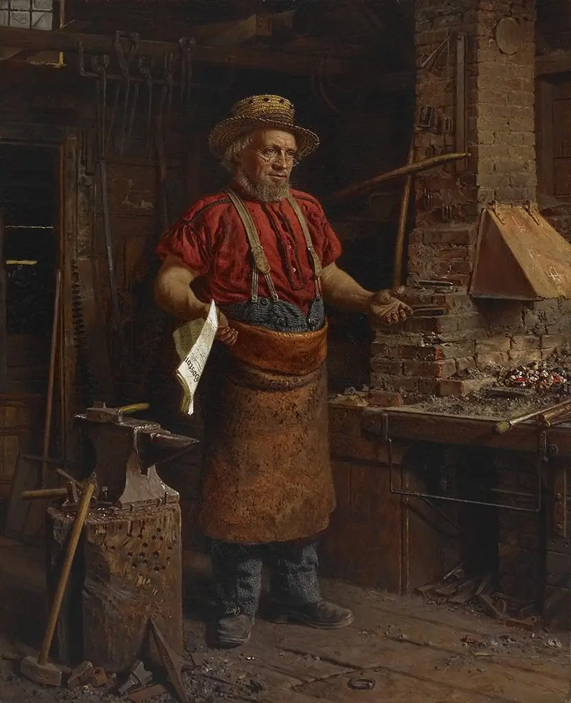 Politics in the Workshop, by Thomas Waterman Wood