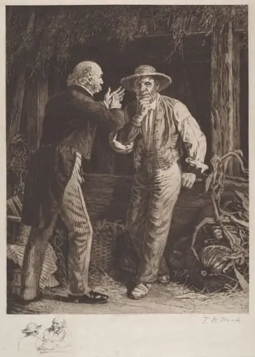 The Day Before the Election, by Thomas Waterman Wood