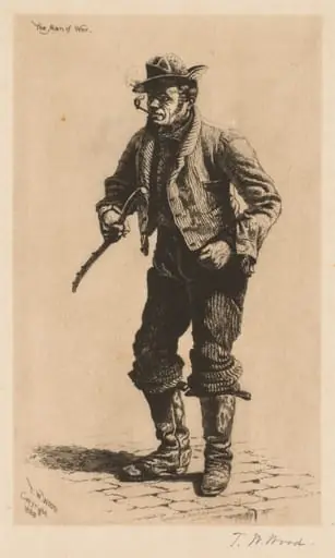 The Man of War, by Thomas Waterman Wood