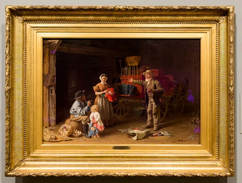 The Yankee Pedlar, by Thomas Waterman Wood