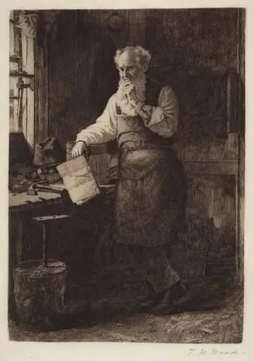 Thinking It Over, by Thomas Waterman Wood