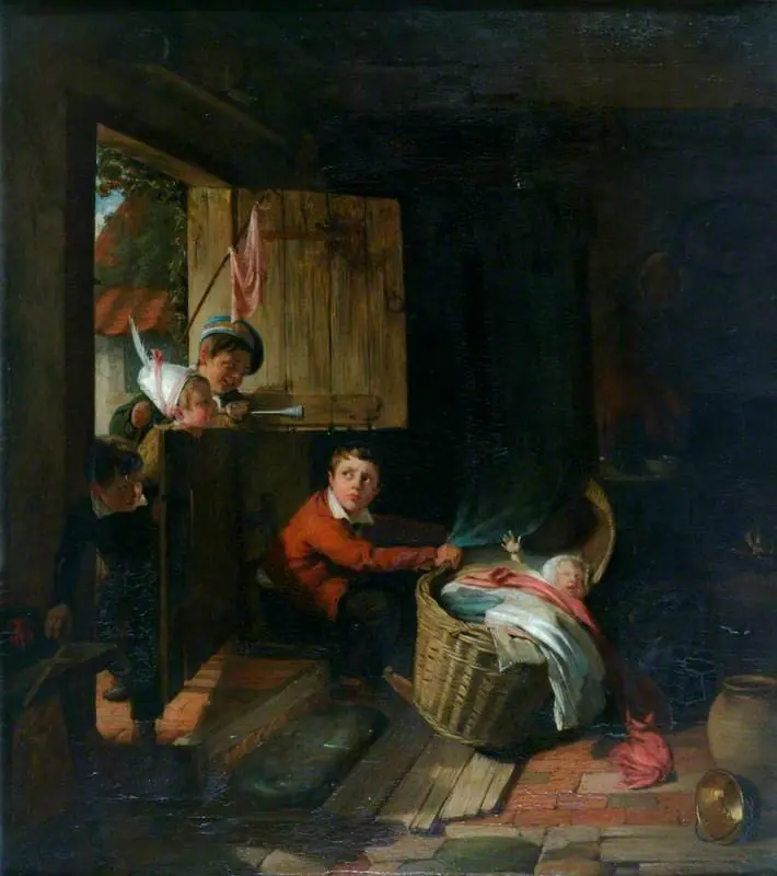 Beating for Recruits, by Thomas Webster