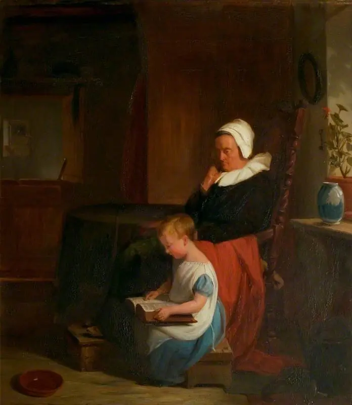 Reading the Scriptures, by Thomas Webster