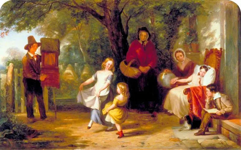Sickness and Health, by Thomas Webster