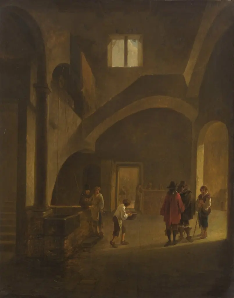 Altes Gebäude, by Thomas Wijck