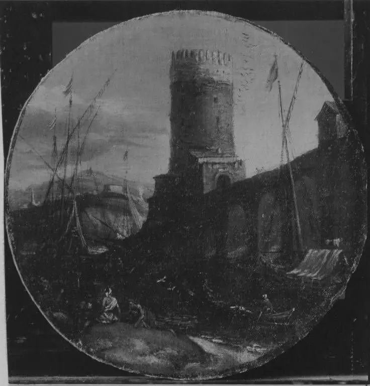 Landschaft mit Bogenbrücke, by Thomas Wijck