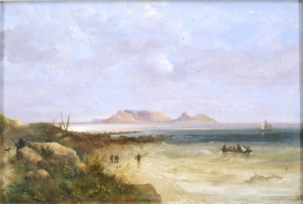 Table Bay, by Thomas William Bowler, oil